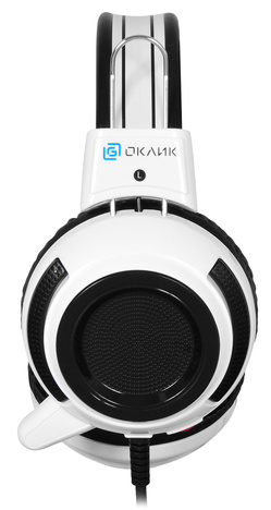 Наушники Oklick HS-G300 ARMAGEDDON, цвет белый/черный