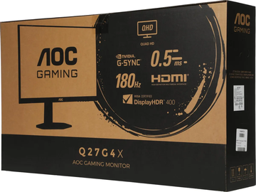 Монитор AOC Q27G4X 27.0-inch черный