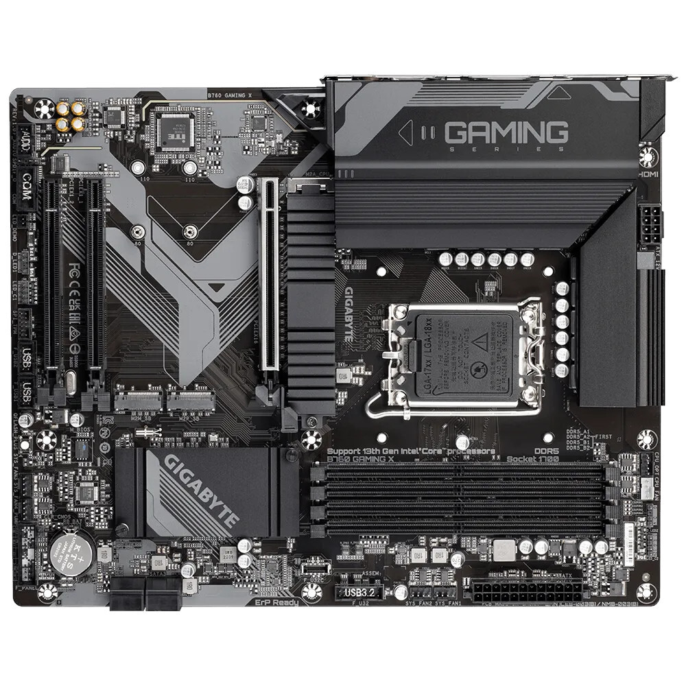 Материнская плата Gigabyte LGA 1700 Intel B760 B760 GAMING X