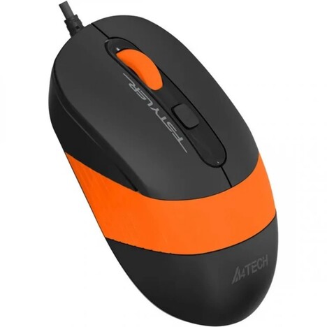 Мышь A4tech Fstyler FM10S USB ORANGE, цвет черный