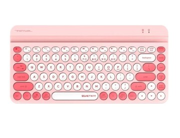 Клавиатура A4tech Fstyler FBK30 RASPBERRY, цвет светло-розовый