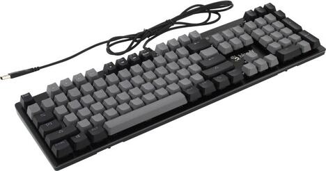 Клавиатура A4tech Bloody B828N (GREY+BLACK), цвет черный