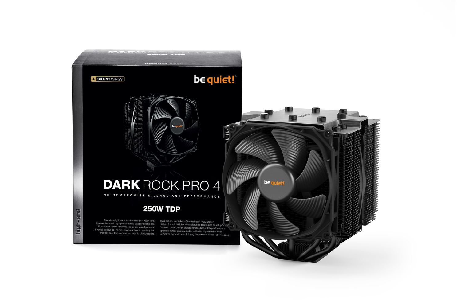 Кулер Процессорный be quiet! CPU cooler DARK ROCK PRO 4