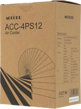 Кулер Процессорный Accord для CPU ACC-4PS12 ARGB