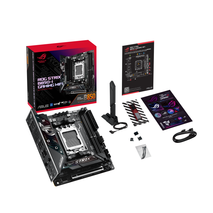 Материнская плата ASUS AMD B850 ROG STRIX B850-I GAMING WIFI