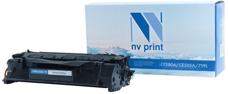 Картридж черный NVPrint LaserJet Pro, NV-CF280A/CE505A/719L