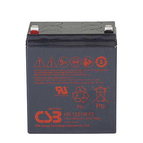 Сменная батарея для ИБП CSB HR 1221W F2