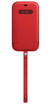 

Apple iPhone 12 Pro Max Leather Sleeve with MagSafe (PRODUCT)RED Кожанный чехол MagSafe для iPhone 12/12 Pro Max