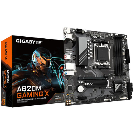 Материнская плата Gigabyte AM5 AMD A620 A620M GAMING X