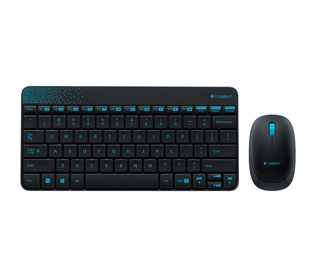 Logitech Wireless Desktop MK240 (Keybord&mouse), USB, Black, Rus/Eng, [920-008213]