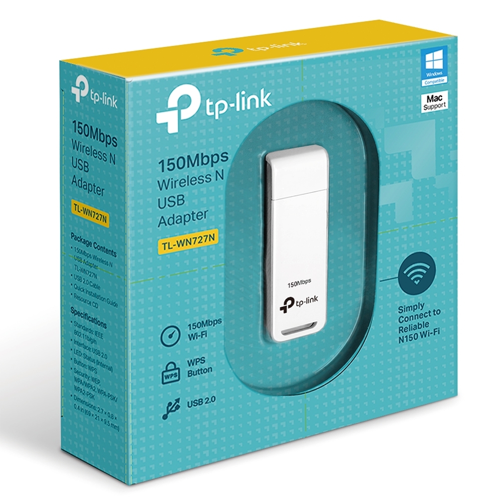 Адаптер Wi-Fi TP-LINK TL-WN727N