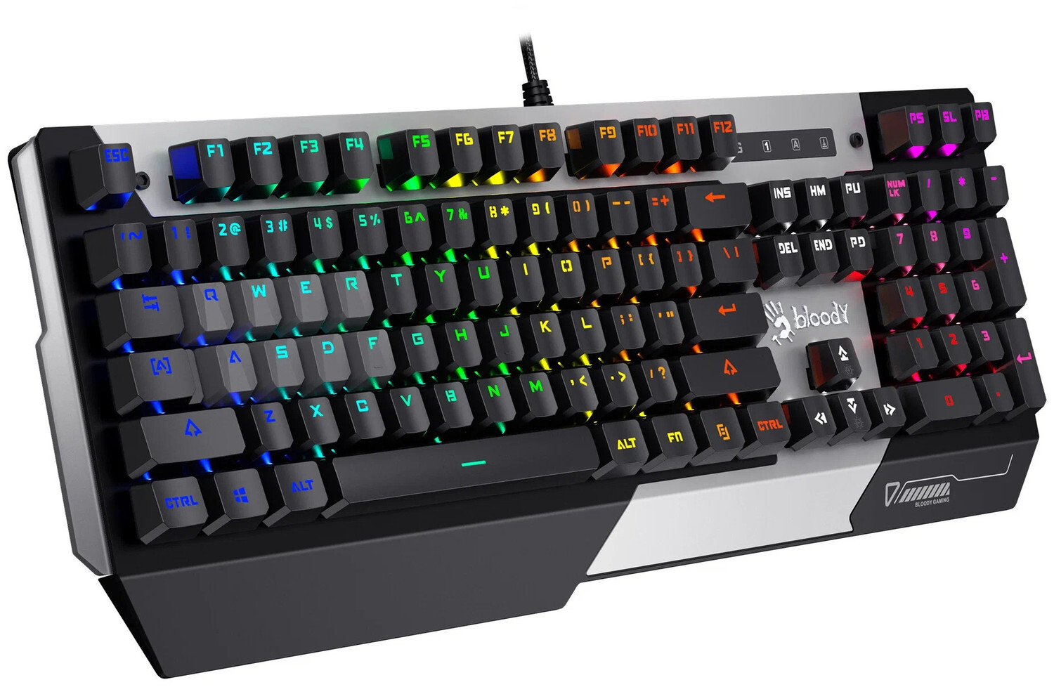 Клавиатура A4tech Bloody B865N, цвет черный