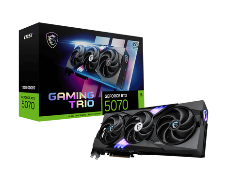 Видеокарта MSI GeForce RTX 5070 12 ΓБ Retail