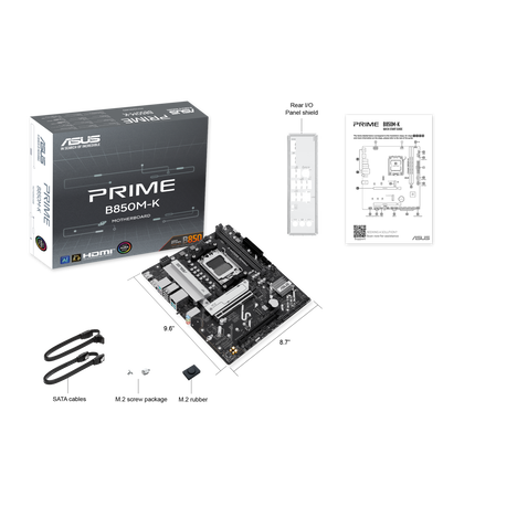 Материнская плата ASUS AMD B850 PRIME B850M-K