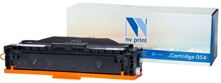 Картридж голубой NVPrint i-Sensys, NV-054C