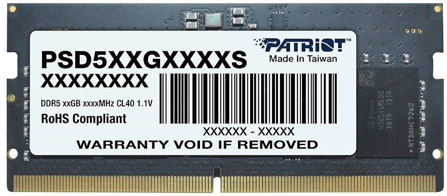 Оперативная память Patriot Desktop DDR5 4800МГц 16Gb, PSD516G480081S, RTL