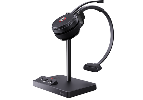 Гарнитура с 1 наушником Yealink WH62 Mono UC, цвет черный