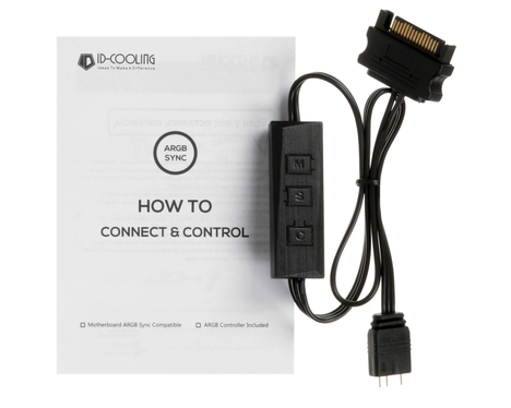 Вентилятор ID-Cooling для корпуса TF-12025 Pro TF-12025-PRO ARGB TRIO