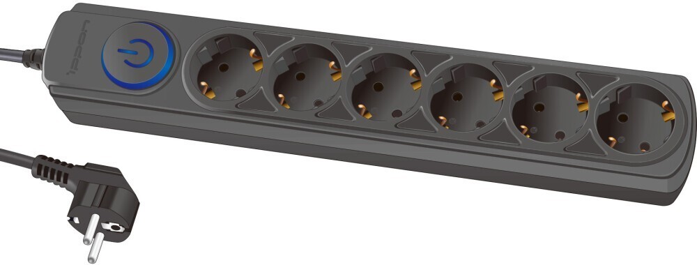 Сетевой фильтр Ippon BK-6-EU-1.8-16-B