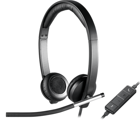 Гарнитура Logitech H650e, цвет черный