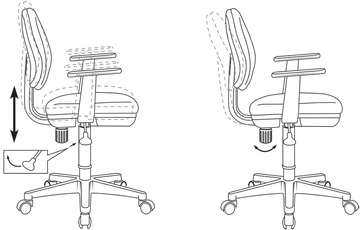 Кресло детское Бюрократ  CH-W356AXSN