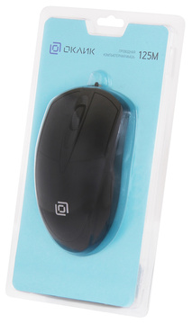 Мышь Oklick Мышь 125M 1175317, цвет черный