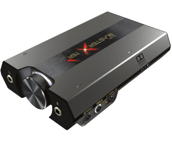 

Звуковая карта Creative USB Sound BlasterX G6 (SB-Axx1) 7.1 Ret