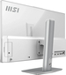 Моноблок MSI Modern AM242P 1M-1020XRU 23.8" Full HD Core 7 150U (1.8) 16Gb SSD512Gb Graphics без ОС GbitEth WiFi BT 120W клавиатура мышь Cam белый 1920x1080