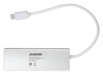 USB-концентратор DIGMA HUB-3U3.0С-UC-G