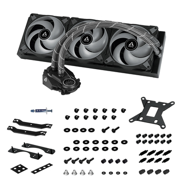 Система охлаждения ArcticCooling Жидкостная система охлаждения Liquid Freezer II 420 A-RGB (плохая упаковка)