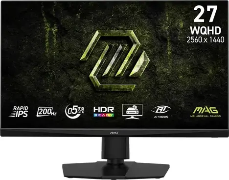 Монитор MSI 272QPF E20 27.0-inch черный