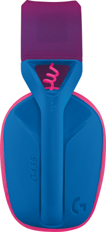 Bluetooth-гарнитура Logitech G435, цвет голубой/розовый