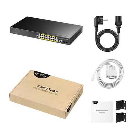 Коммутатор CUDY GS2018PS2-200W