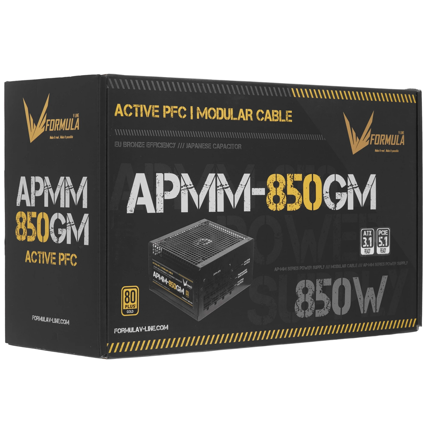Блок питания FORMULA APMM GM Gen.5 80+ gold 850W