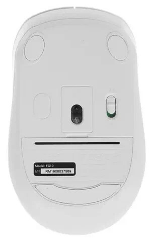 Мышь A4tech Fstyler FG10 WHITE, цвет белый