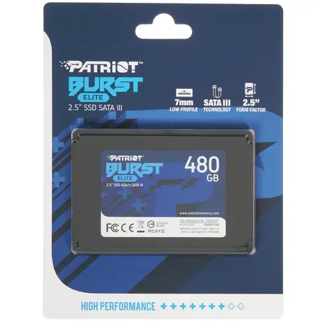 Внутренний твердотельный накопитель Patriot Burst Elite 480GB
