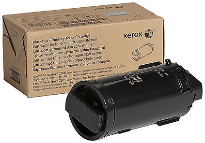 

Тонер-картридж Xerox VersaLink C500/C505 черный (12,1K) повышенной емкости