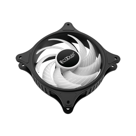 Кулер для корпуса/ Case Cooler PCCooler FX 120 ARGB BK (120x120x25mm, 4-pin PWM, ARGB, 52.79CFM, 33.2dBA, 2000RPM, Black)