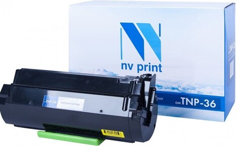 Тонер-картридж черный NVPrint для Konica-Minolta, NV-TNP-36