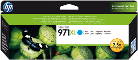 Картридж голубой HP Inc. 971XL, CN626AE