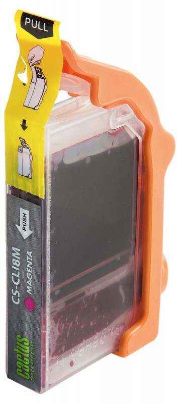 Картридж пурпурный Cactus CS-CLI8M