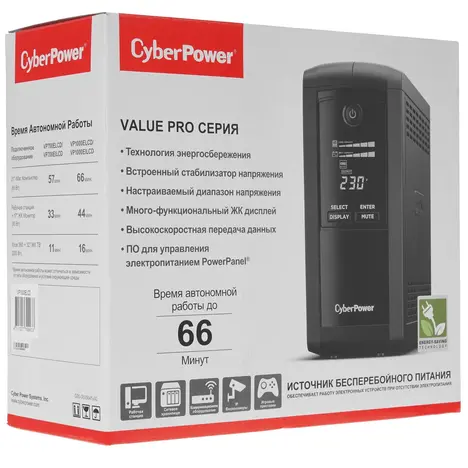 ИБП CyberPower Line-Interactive  VP1000ELCD