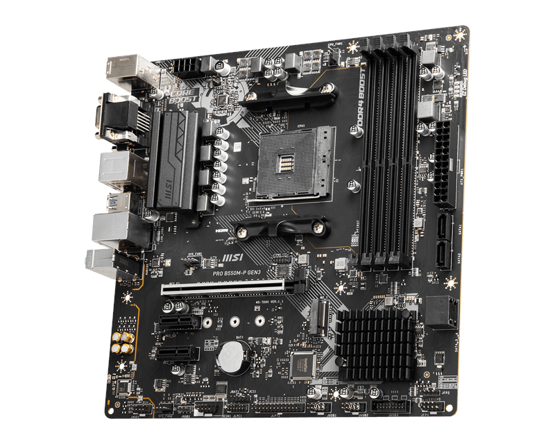 Материнская плата MSI AMD B550 PRO B550M-P GEN3