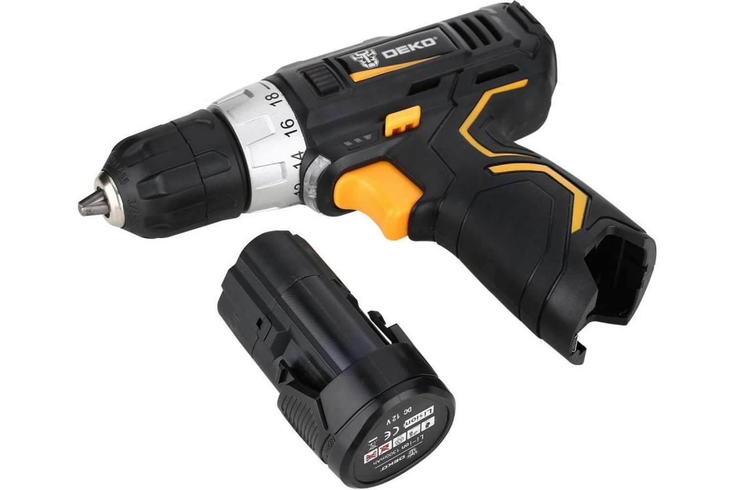 Безударная дрель-шуруповерт Deko GCD12DU3