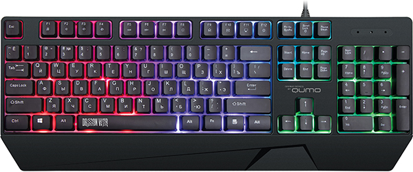 Клавиатура Qumo Клавиатура Twins K68 33351_Qumo, цвет черный