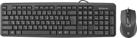 Клавиатура+мышь Defender Dakota C-270 45270, цвет черный