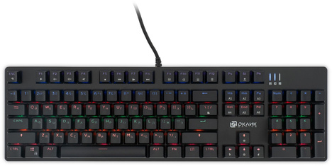 Клавиатура Oklick KeyBoard 990 G2 1875240, цвет черный