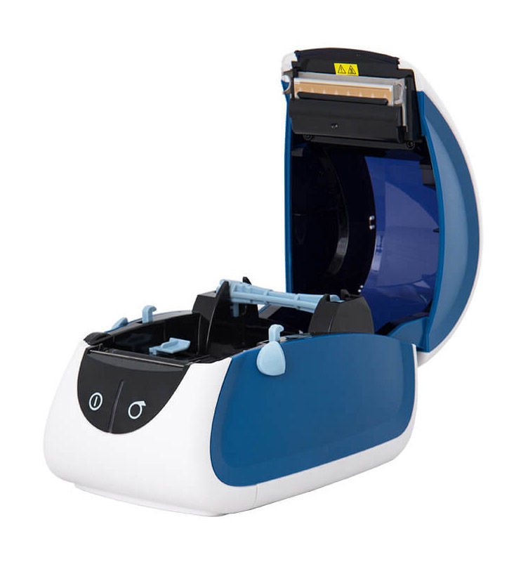 Принтер этикеток MPRINT LP58 EVA (RS232, USB) white &amp; blue