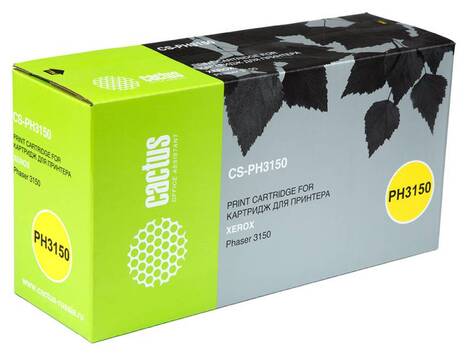 Тонер-картридж черный Cactus CS-PH3150