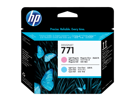 

Печатающая головка светло-пурпурный, светло-голубой HP Inc. 771, CE019A